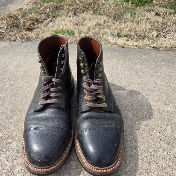 Classic Black Leather Men\'s Boots main image 6